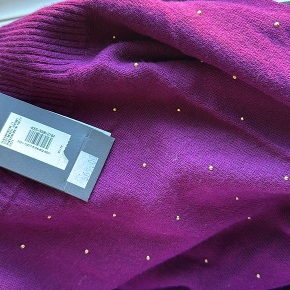 A/X Armani Exchange sweater w/gold ball studding - Picture 11 of 11